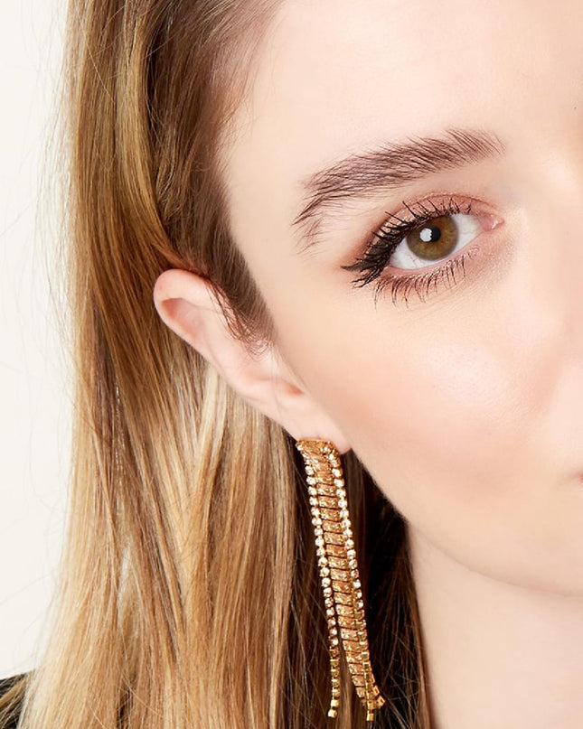 RVS oorbellen Shimmer Zilver Stainless Steel