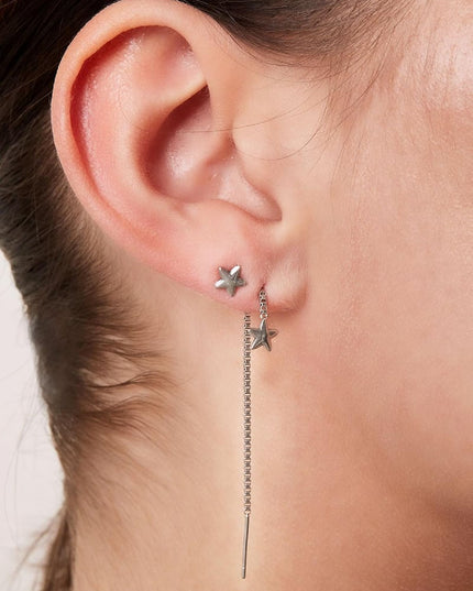 Oorknopjes Ster Goud kleur Stainless Steel