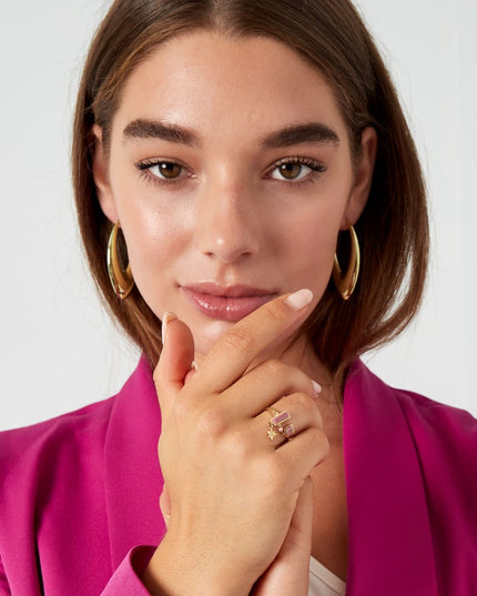 grote gouden oorbellen druppel