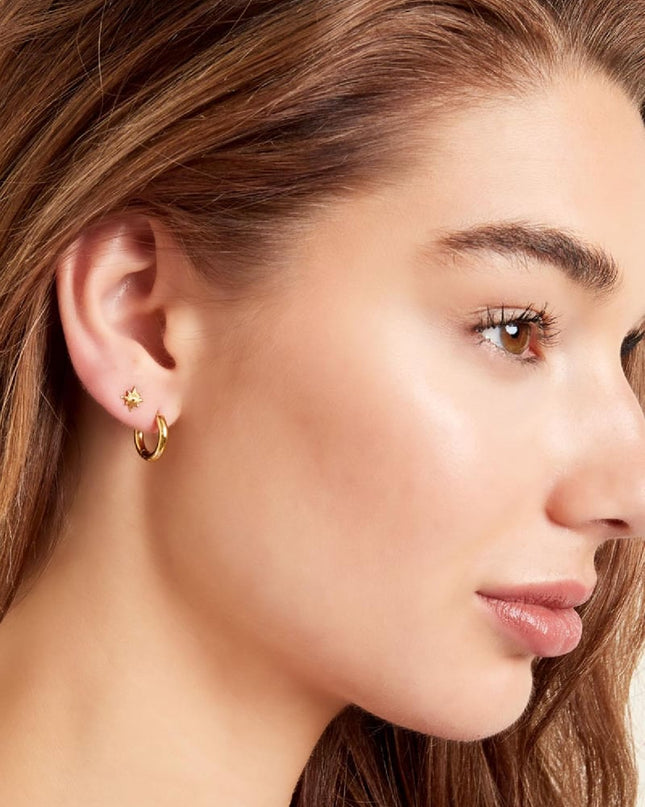 Creolen simpel S Zilver Stainless Steel