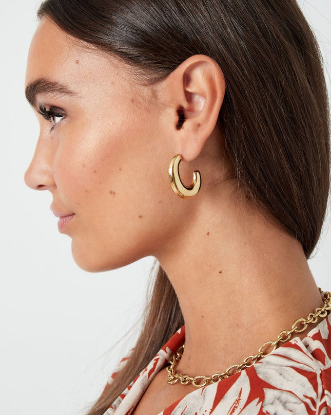 oorbellen classy halve maan