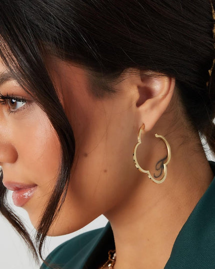 Oorstekers klaver Zilver Stainless Steel