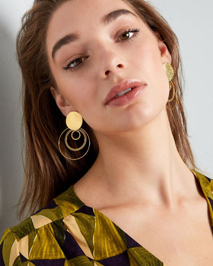 oorbellen verschillende ringen