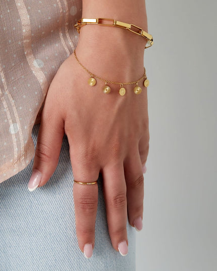 armband rechthoekige schakels