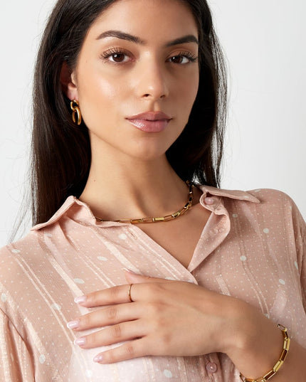 armband rechthoekige schakels