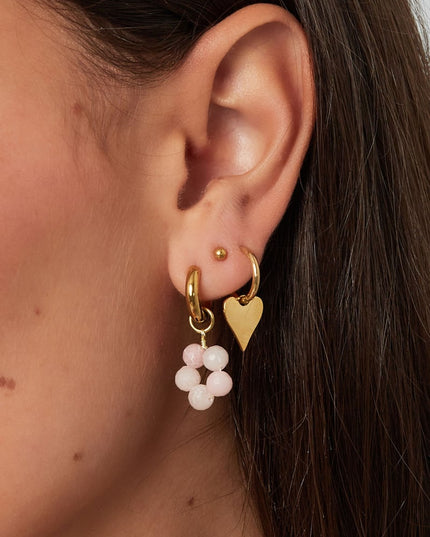 oorbellen basic hart