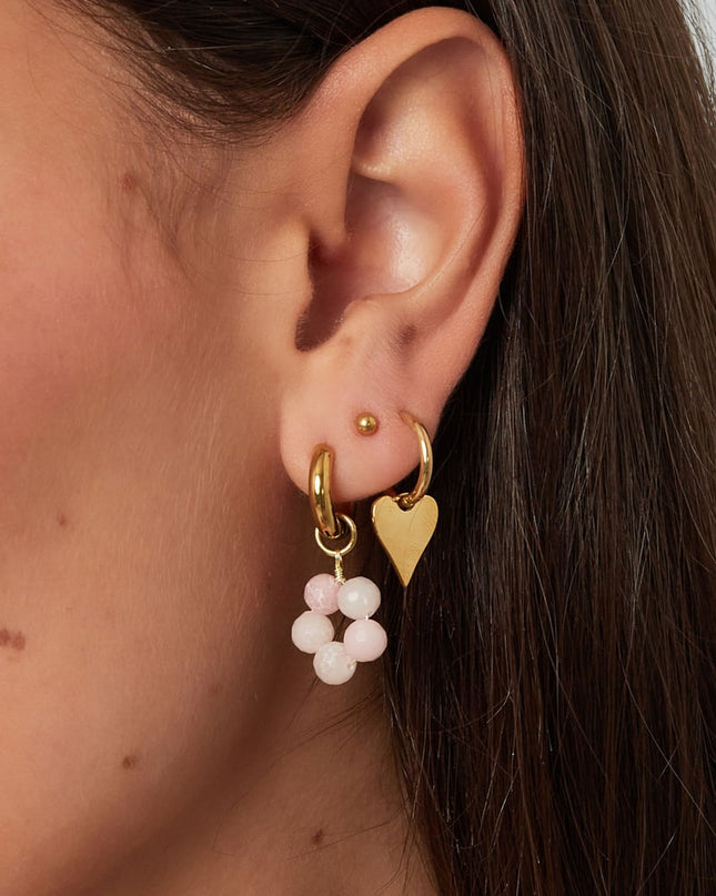 oorbellen basic hart