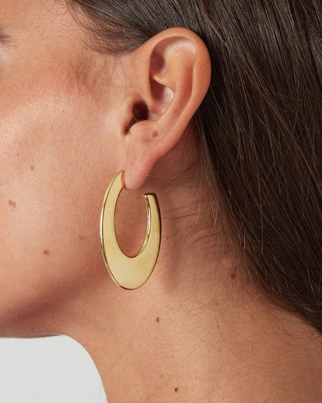 oorbellen grote cirkel