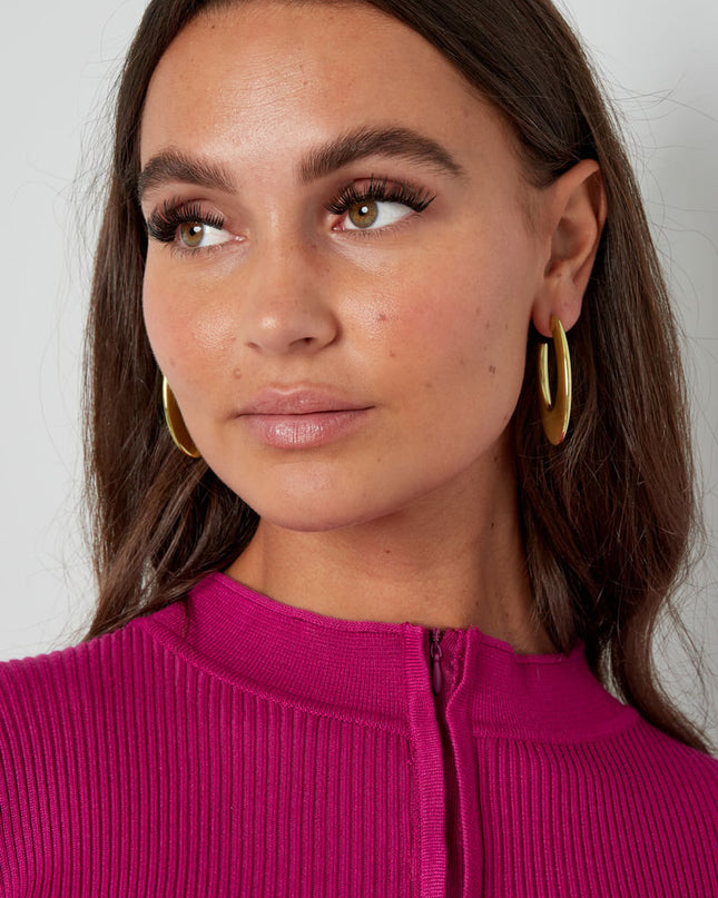 oorbellen grote cirkel