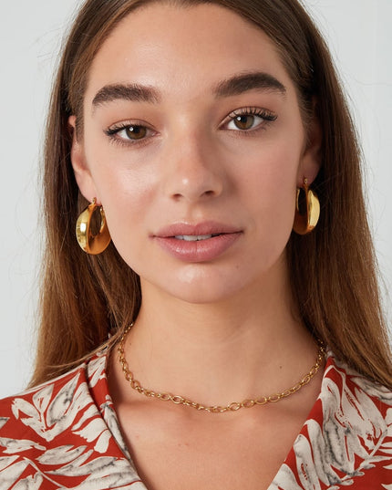 oorbellen shiny rond