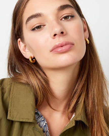 oorbellen aesthetic basic halve kleine maan