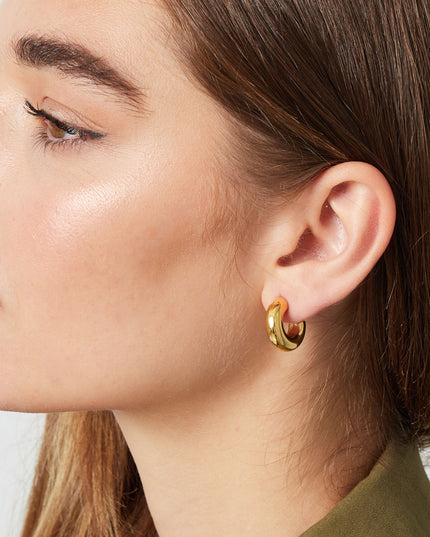 oorbellen aesthetic basic halve kleine maan