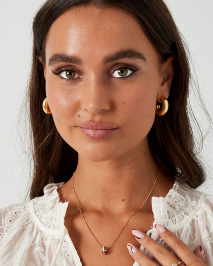 oorbellen aesthetic basic halve maan