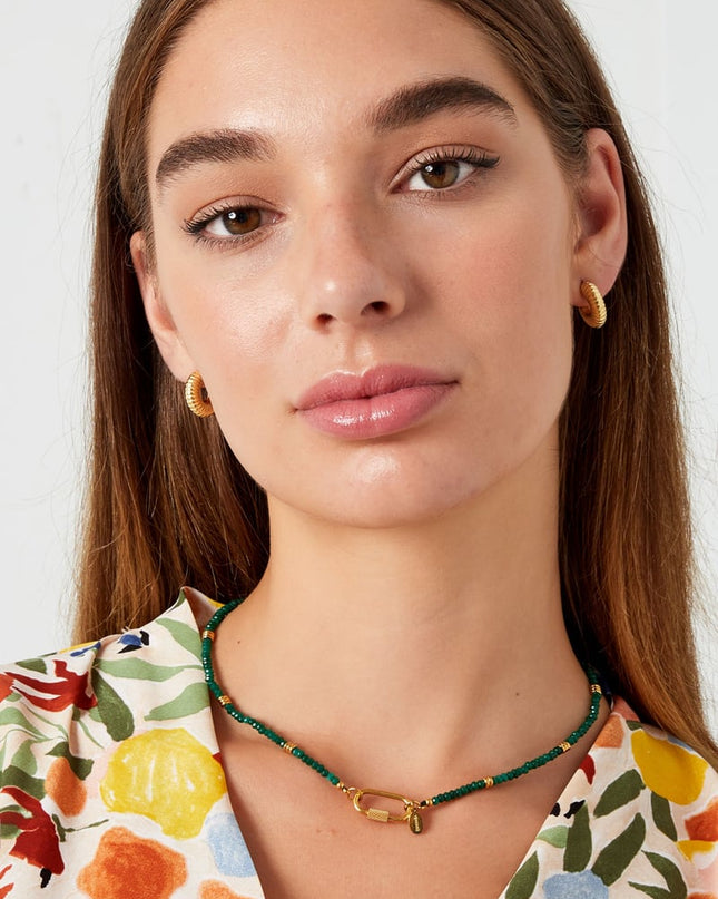 oorbellen aesthetic halve maan klein