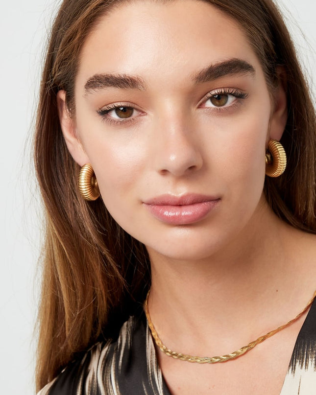 oorbellen aesthetic halve maan