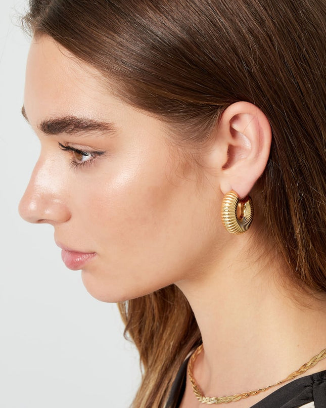 oorbellen aesthetic halve maan