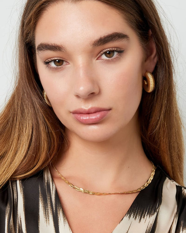 oorbellen aesthetic halve maan