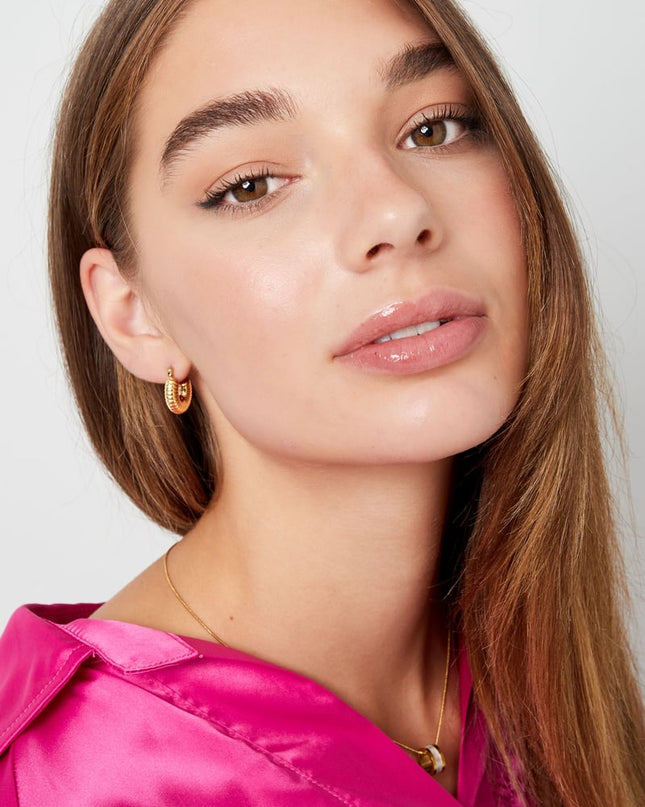 oorbellen aesthetic rond klein