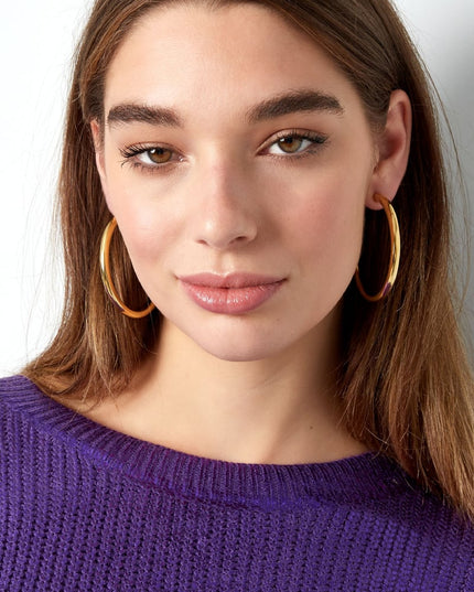 oorbellen basic rond