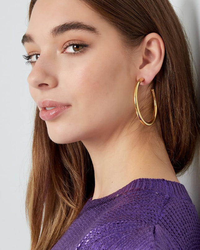 oorbellen basic rond