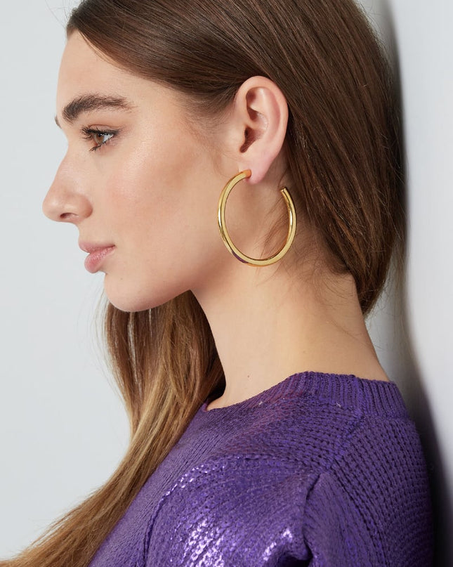 oorbellen basic rond