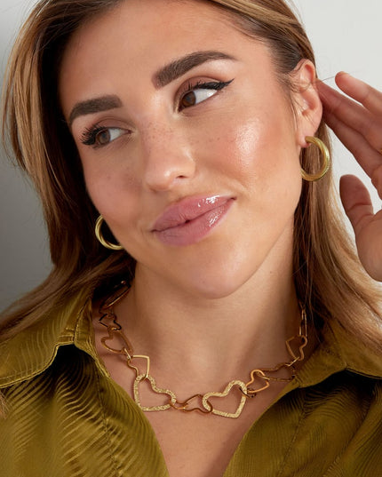 oorbellen gedraaid relief klein