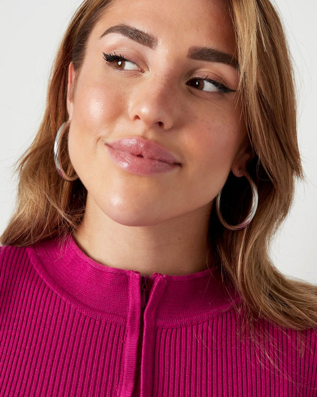 oorbellen gedraaide streep