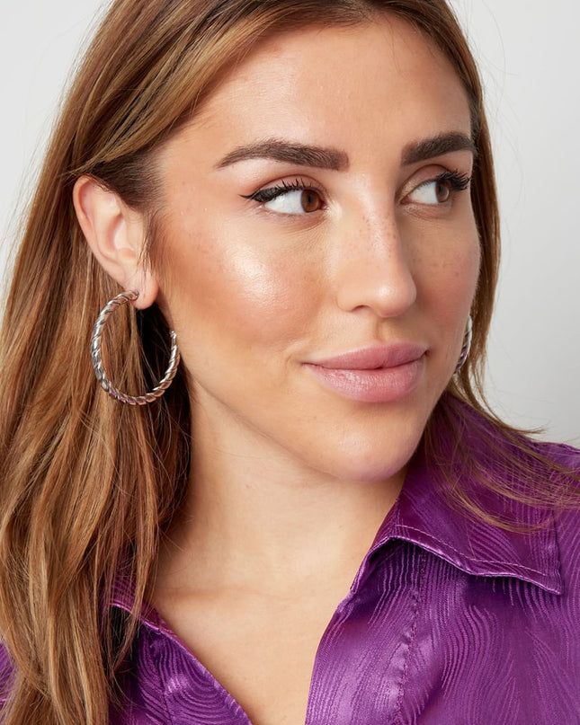 oorbellen gedraaid groot