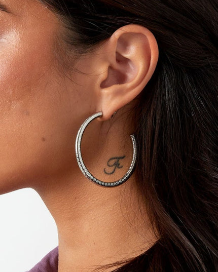 oorbellen snake print