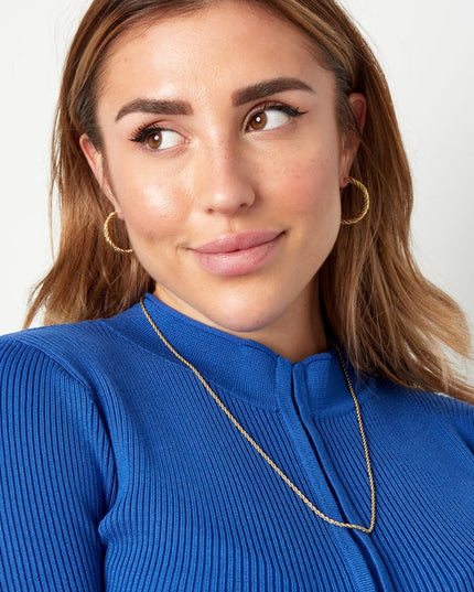 gedraaide oorringen klein