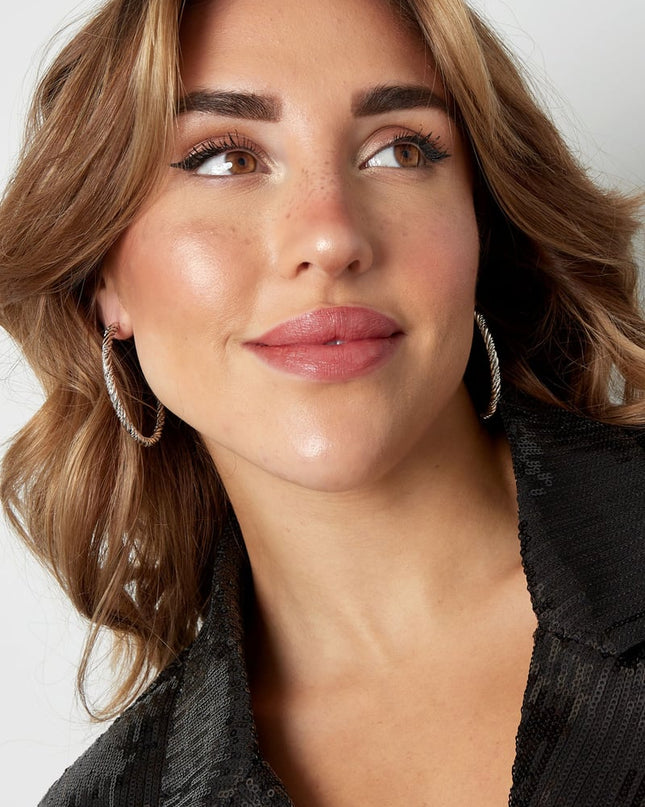 gedraaide oorringen groot