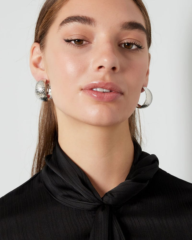 oorbellen sierlijke print