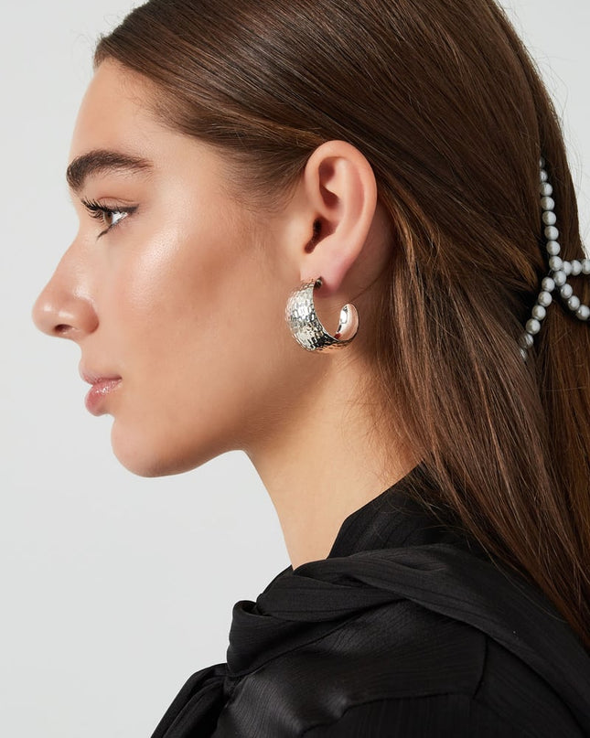 oorbellen sierlijke print