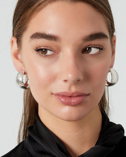 oorbellen sierlijke print