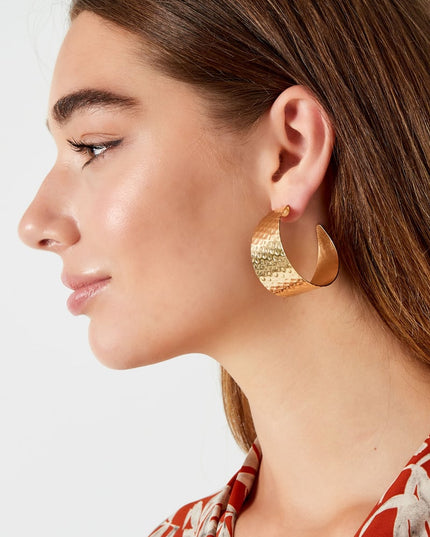 oorbellen rondjes print