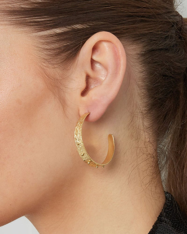 oorbellen maan studs