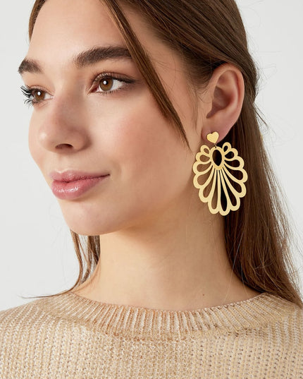 oorbellen feestelijk patroon