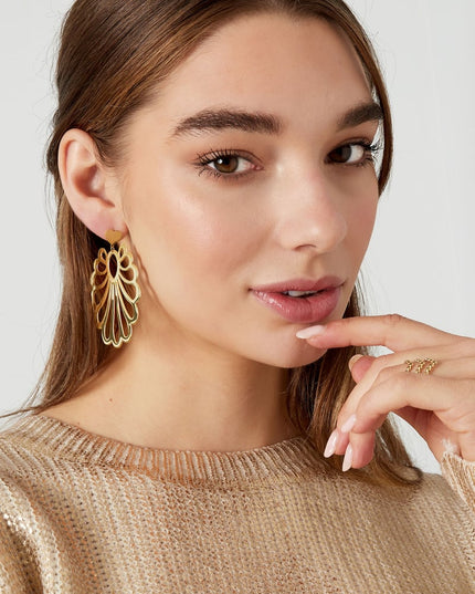 oorbellen feestelijk patroon