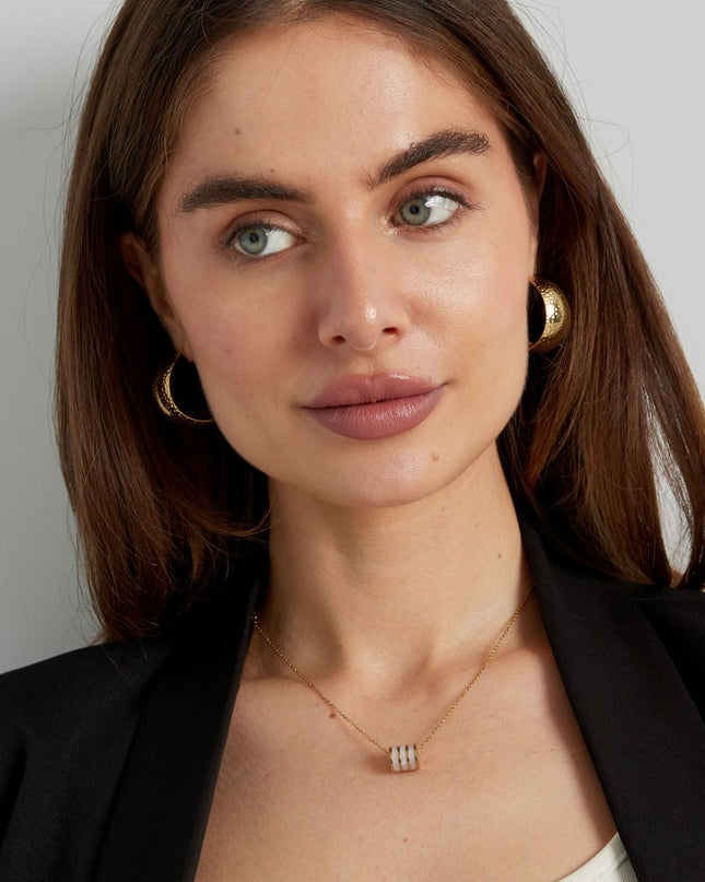 oorbellen maan relief