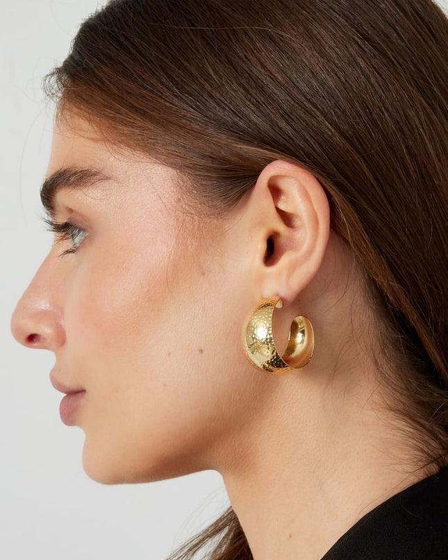 oorbellen maan relief