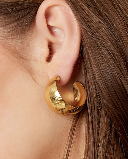 oorbellen geborsteld