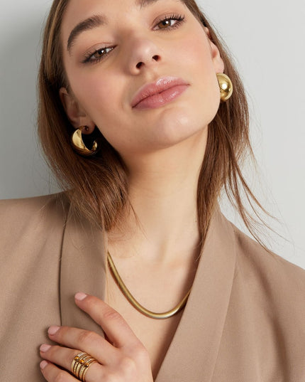 oorbellen geborsteld