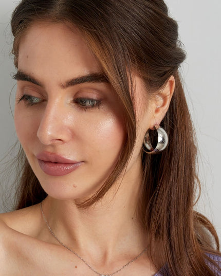 oorbellen geborsteld