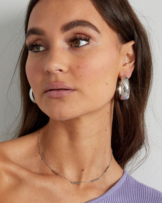 oorbellen streep detail