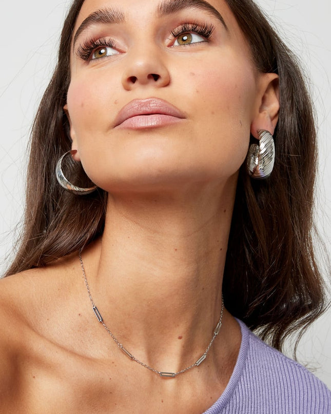 oorbellen streep detail