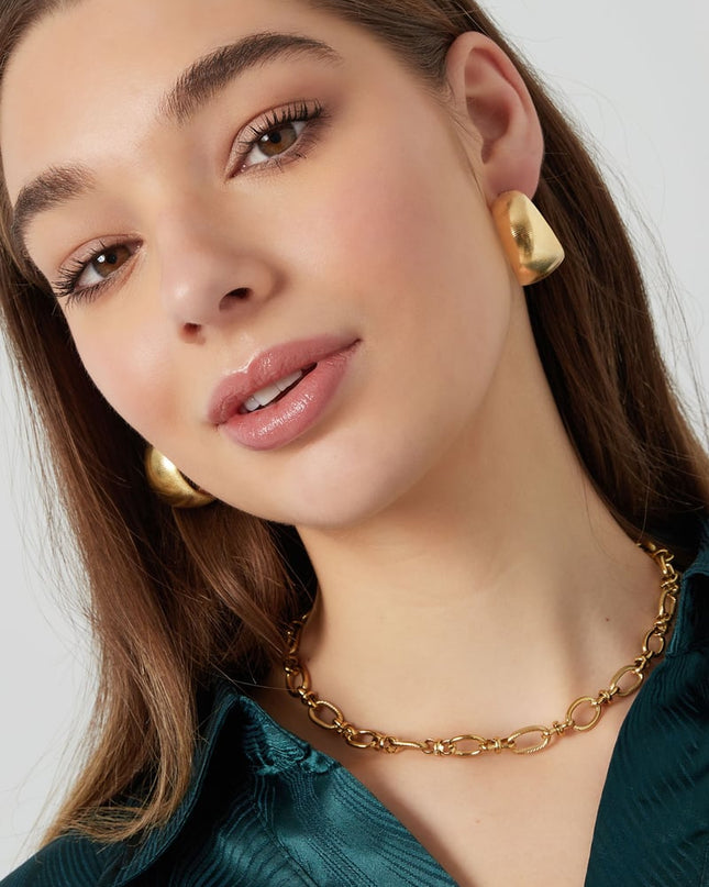 oorbellen ribbel structuur