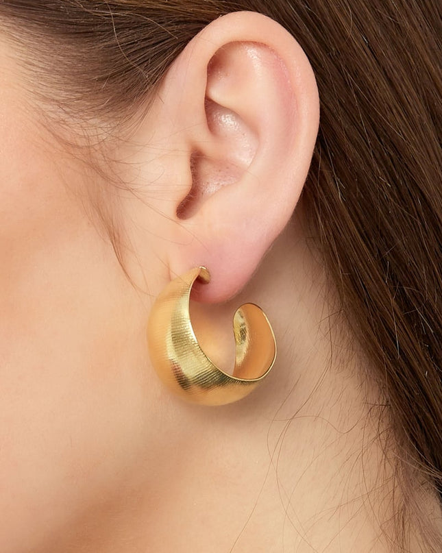 oorbellen ribbel structuur