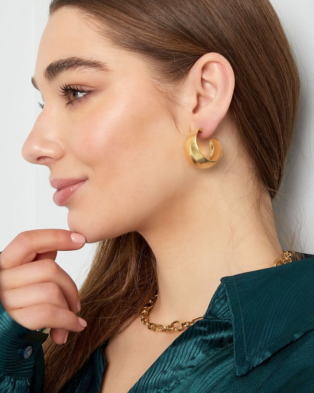 oorbellen ribbel structuur