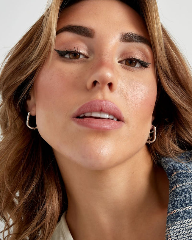 oorbellen ribbel langwerpig