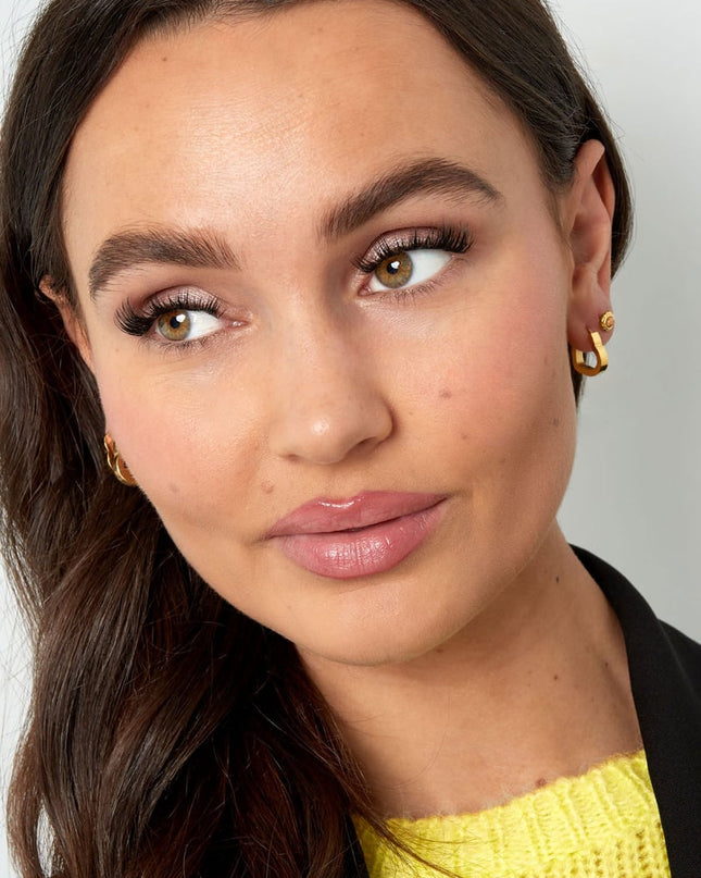 basic oorbellen hart klein